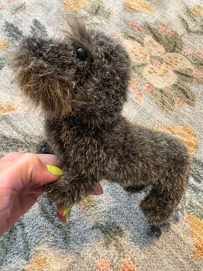 Kosen of Germany #4090 roughhaired dachshund dog plush toy